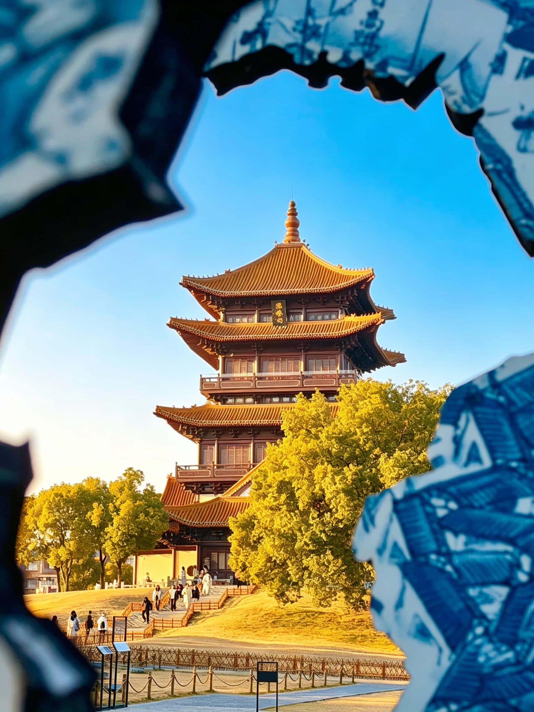 景德镇相册封面